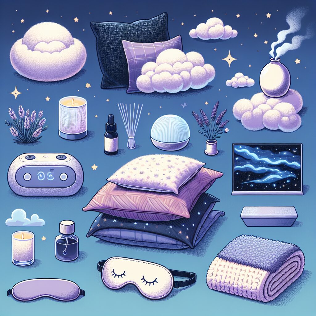 眠りをサポートする製品
