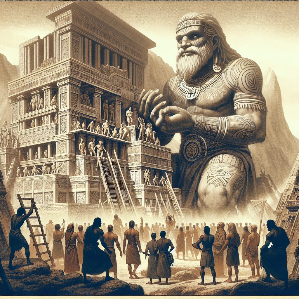 古代の巨人が文明の創造に関与した可能性を示唆