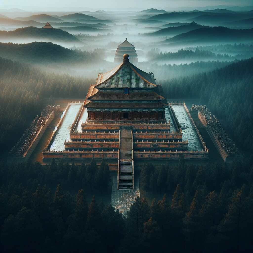 未解明の始皇帝陵
