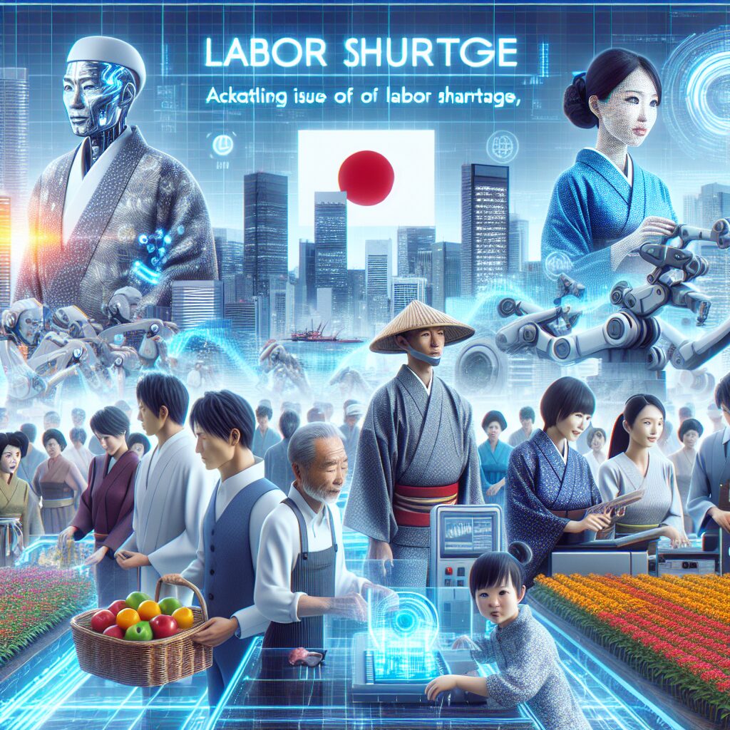 2040年 日本の労働力不足問題に挑む未来戦略