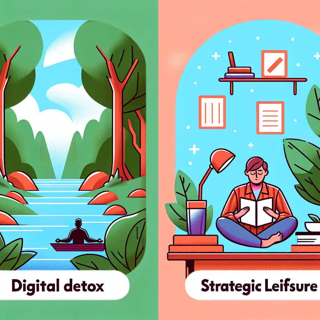 デジタルデトックスの必要性と戦略的暇の重要性